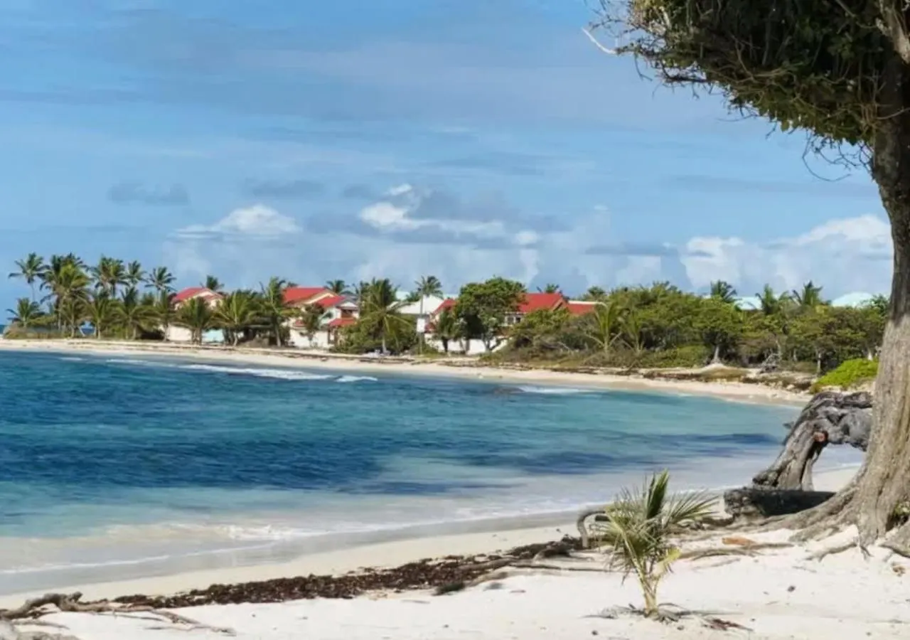 Joli T3 75M2 Bord De Mer Residence Crystal Beach Saint Francois